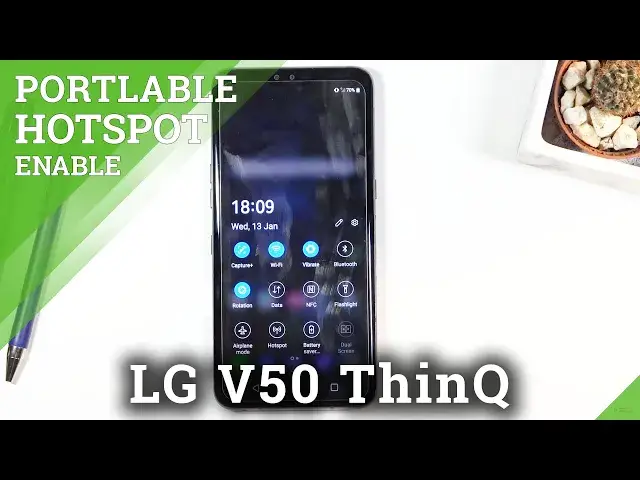 'Video thumbnail for How to Create Portable Hotspot in LG V50 ThinQ – Wi-Fi Access Point'