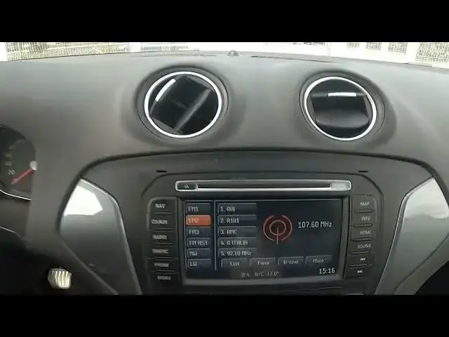 'Video thumbnail for How to Change Radio Frequency in Ford Mondeo IV ( 2007 - 2014 ) | Switch Between AM/FM'