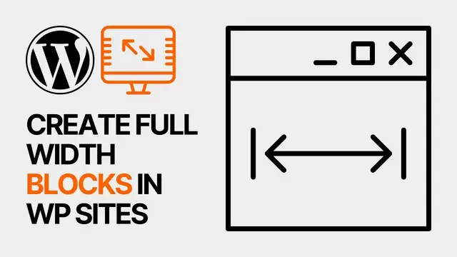 'Video thumbnail for How To Create Full Width Blocks in WordPress Gutenberg Editor For Free_ Beginners Guide'