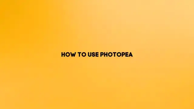 'Video thumbnail for How To Use Photopea for FREE (2024) Full Guide'