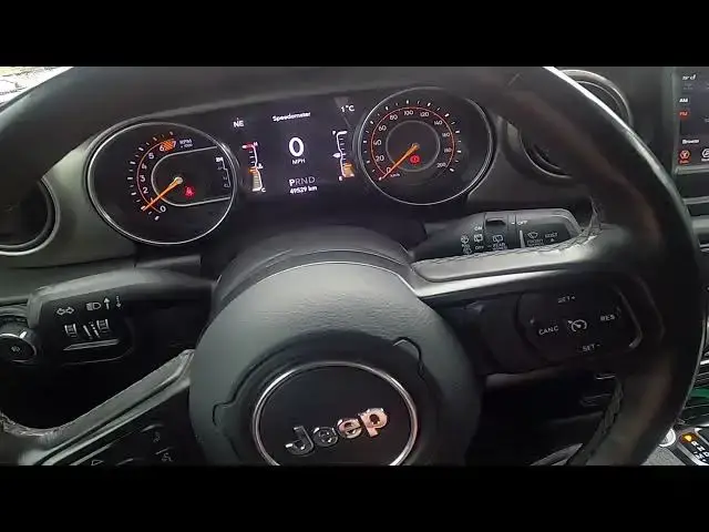 'Video thumbnail for How to Adjust Steering Wheel Position in Jeep Wrangler IV ( 2018 – now )'