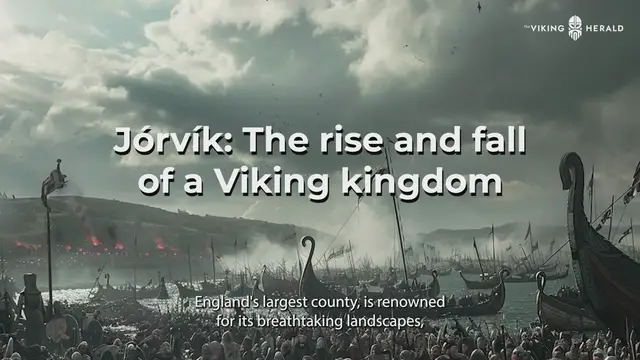 'Video thumbnail for Jorvik Rise and fall of a Viking kingdom The Viking Herald'