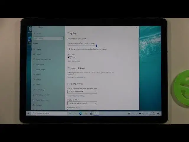 'Video thumbnail for How to Enable/Disable Night Light on MICROSOFT Surface Go 2 – Eye Comfort Mode'
