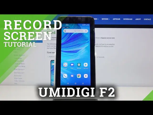 'Video thumbnail for How to Record Screen in UMIDIGI F2 – Activate Screen Recorder'