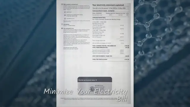 'Video thumbnail for Minimizing Your Electricity Bill: Simple Strategies for Sustainable Savings'
