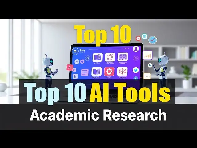 'Video thumbnail for Top 10 AI Tools for Academic Research in 2025 | Boost Your Research Efficiency'