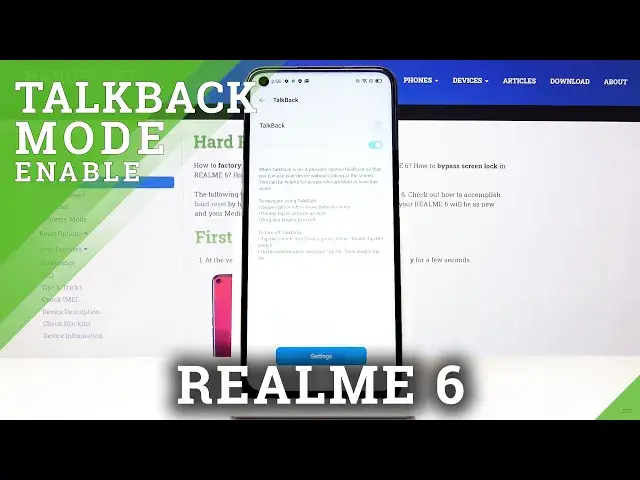 'Video thumbnail for How to Use TalkBack in REALME 6 – Enable / Disable Talkback Mode'