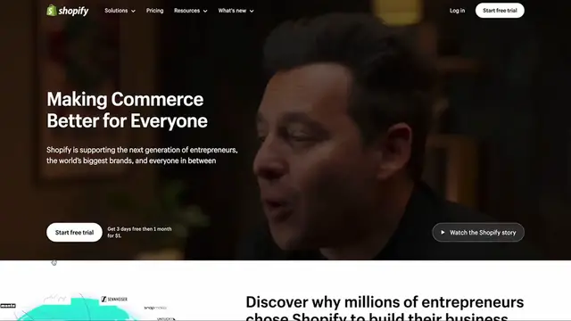 'Video thumbnail for Shopify Tutorial for Beginners 2024'