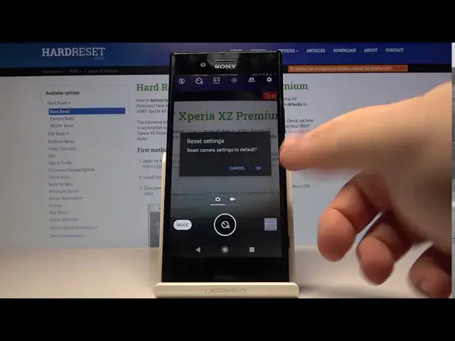 'Video thumbnail for How to Reset Camera on SONY Xperia XZ Premium – Restore Default Settings'