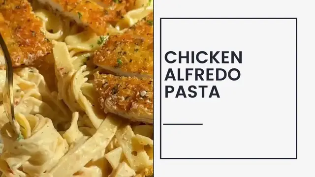 'Video thumbnail for The Best Chicken Alfredo Pasta'
