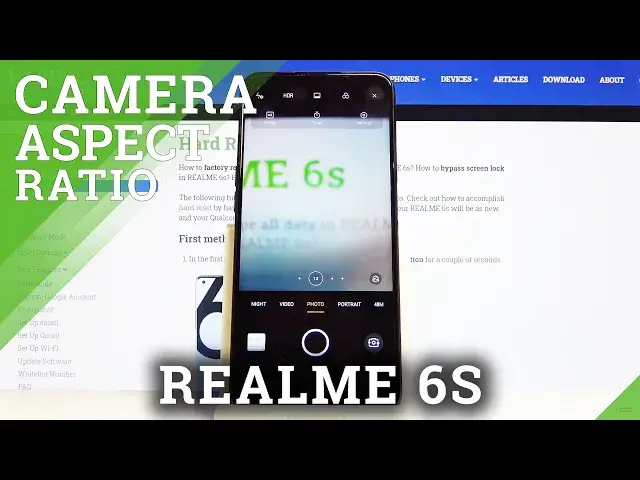 'Video thumbnail for How to Change Aspect Ratio in REALME 6s – Camera Settings'