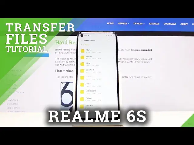 'Video thumbnail for How to Transfer Files in REALME 6s – Relocate Data'