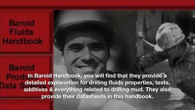 'Video thumbnail for Drilling Manual | Baroid Drilling Fluids Guide, Datasheets & Handbook'