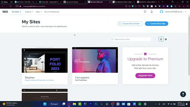 'Video thumbnail for How to Create a Wix Website (Wix Blank Template Tutorial)'