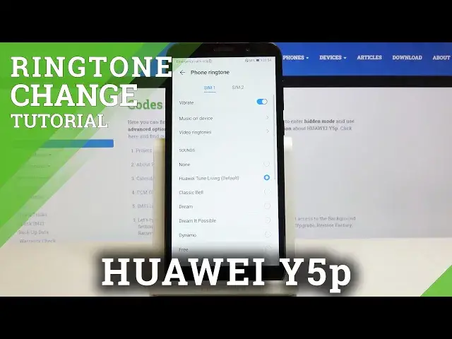 'Video thumbnail for Locate Ringtone List in Huawei Y5P – Change Ringtone'