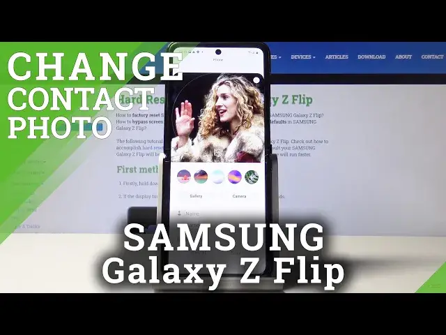 'Video thumbnail for How to Add Photo to Contact in Samsung Galaxy Z Flip – Personalize Contacts'