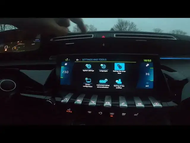 'Video thumbnail for How to Manually Change Date and Time in Peugeot 508 II ( 2018 - now ) Manage Time Settings'