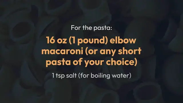 'Video thumbnail for The Ultimate Cheesy Mac: A Creamy Twist on a Classic Dish'