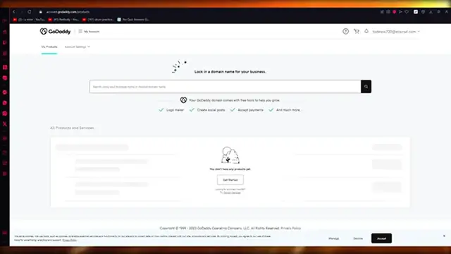 'Video thumbnail for How To Change Domain Name GoDaddy (2024) Step by Step'