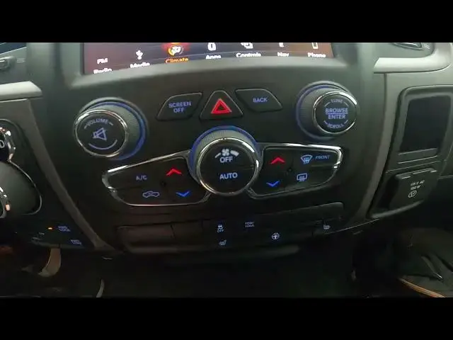 'Video thumbnail for How to Enable or Disable Rear Windshield Blowing in Dodge Ram 1500 II ( 2019 - now ) | Rear Heating'