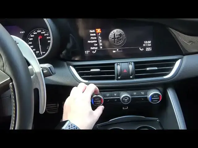 'Video thumbnail for How to Turn On or Off AC i Alfa Romeo Giulia - Enable or Disable AC'