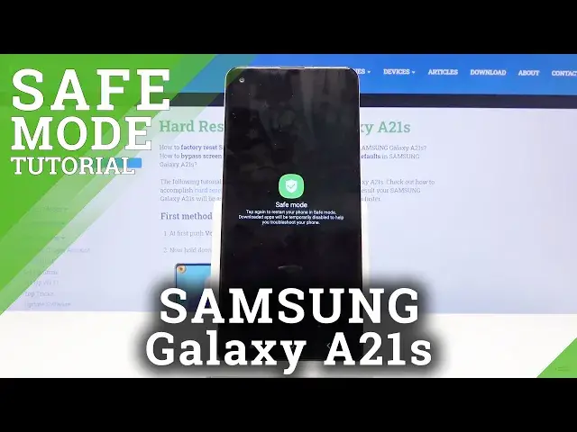 'Video thumbnail for How to Enter Safe Mode in SAMSUNG Galaxy A21s - System Diagnostic'