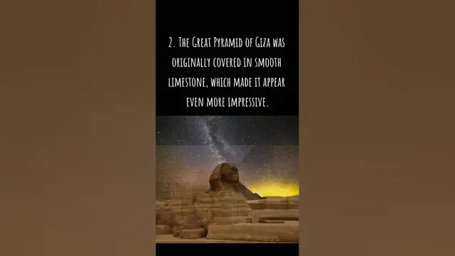 'Video thumbnail for 5 Facts About The Egyptian Pyramids'