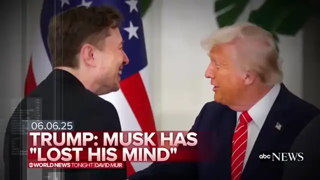 'Video thumbnail for Breaking News: Trump Accuses Musk of Madness, Tornadoes Threaten Millions'