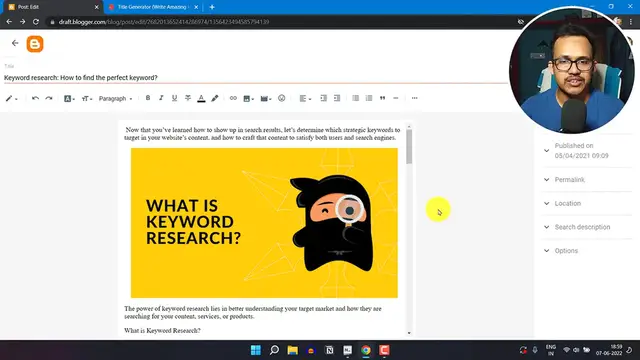 'Video thumbnail for On Page SEO - 11 Actionable Techniques That Actually Works (Part-1)'