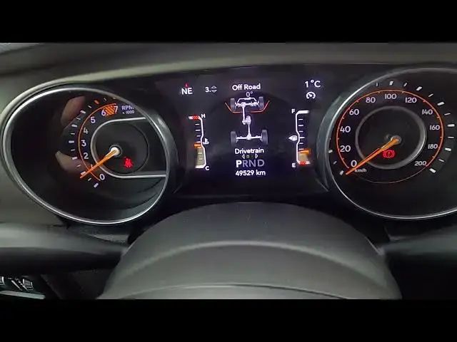 'Video thumbnail for How to Check Off-Road Info in Jeep Wrangler IV ( 2018 – now ) | Check Wheel Position'