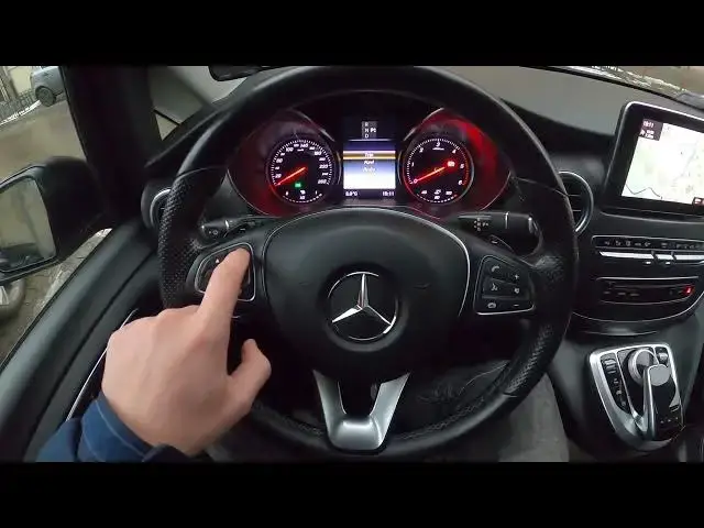 'Video thumbnail for How to Enter Media Display on Speedometer in Mercedes V Class W447 (2014 - now )'