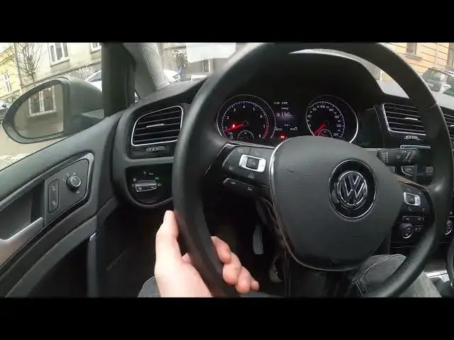'Video thumbnail for How to Adjust Steering Wheel Position in Volkswagen Golf VII ( 2012 - 2020 ) - Change Wheel Position'