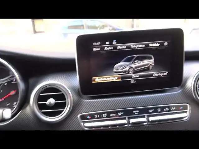 'Video thumbnail for How to Perform System Factory Reset in Mercedes V Class W447 (2014 - now) - Restore Factory Settings'