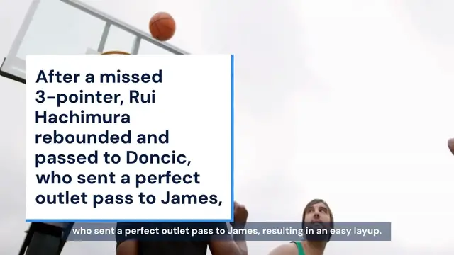 'Video thumbnail for Luka, LeBron and the most dangerous 60-foot passes in the game'