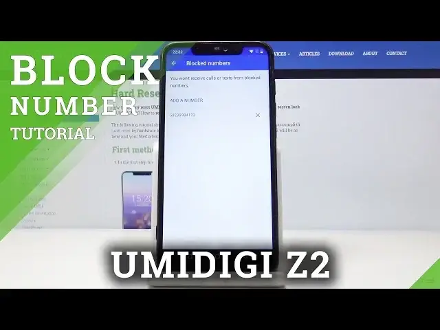 'Video thumbnail for How to Create a Blacklist in UMIDIGI Z2 - Block Number'