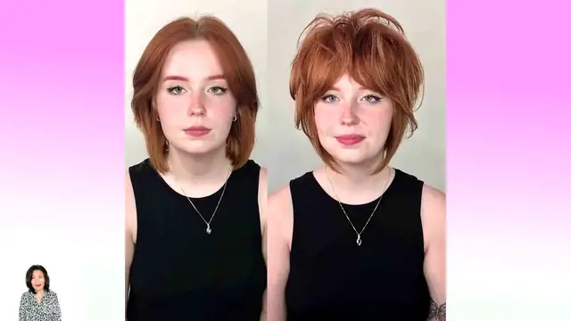'Video thumbnail for Short Shag HairstylesTrending in 2024. For girls and women over 30. Medium hair is shaggy(720P_HD)'