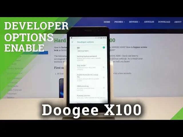 'Video thumbnail for How to Activate Developer Options in DOOGEE X100 - Allow OEM Unlocking'