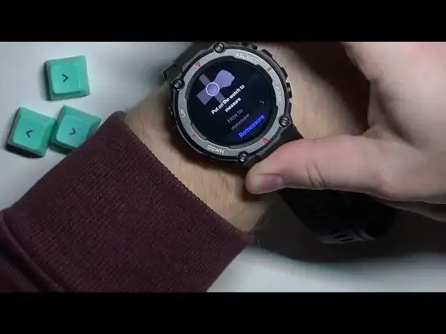 'Video thumbnail for How to Measure Blood Oxygen Level on AMAZFIT T-Rex Pro'