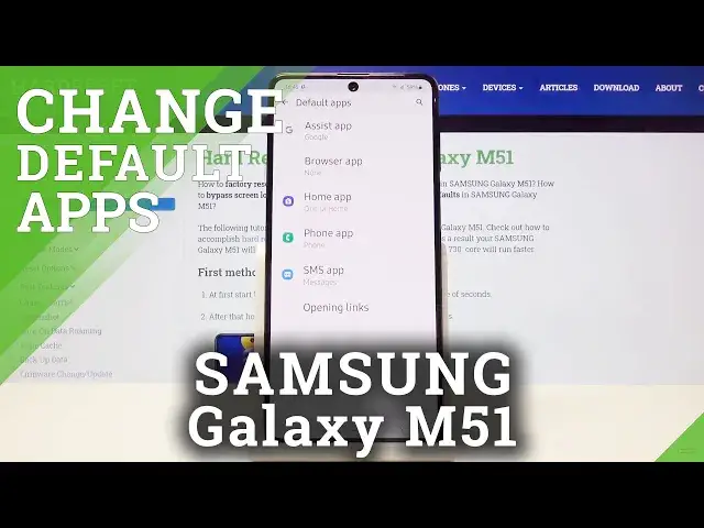'Video thumbnail for How to Customize App Defaults in SAMSUNG Galaxy M51 – Change Default Apps'
