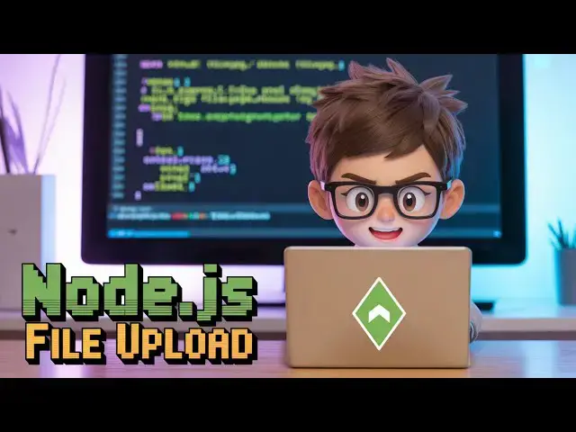 'Video thumbnail for Node Express to Upload Files to Server Using HTML Form Using express-fileupload Library in Browser'