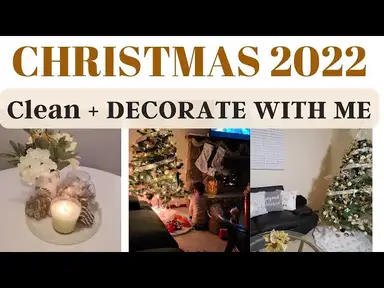 'Video thumbnail for CHRISTMAS DECORATE WITH ME 2022: Part One Christmas Decor & DIYs'