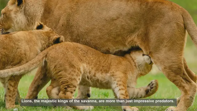 'Video thumbnail for 10 Ways Lions Shape Their Ecosystems'