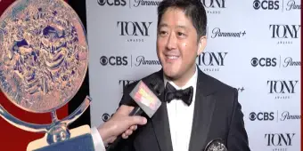 'Video thumbnail for Video: Marco Paguia Reacts to Tony Win for Best Orchestrations'