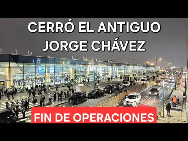 'Video thumbnail for CERRÓ del ANTIGUO AEROPUERTO JORGE CHÁVEZ 😭'