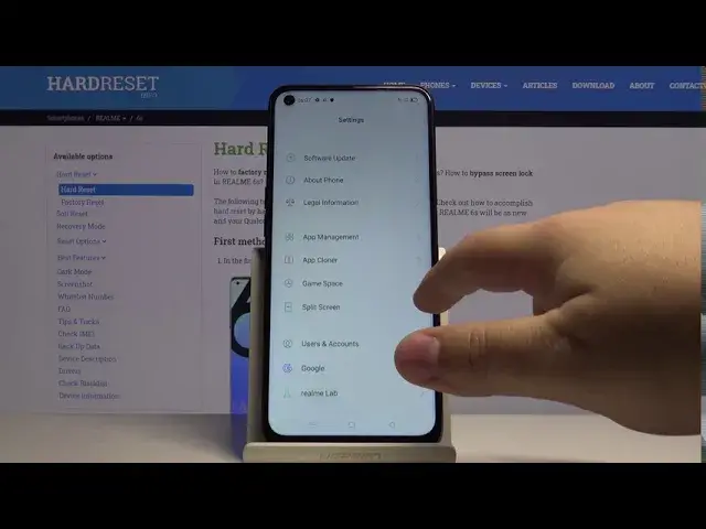 'Video thumbnail for How to Reset System Settings on REALME 6S – Retore Operating System Defaults'