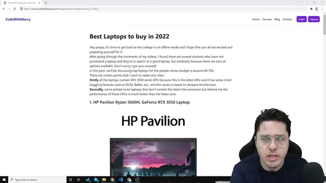 'Video thumbnail for [Updated Feb 2022] Laptop models to buy around 70k budget'