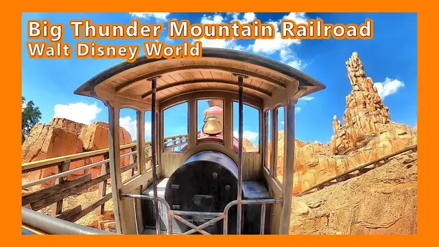 'Video thumbnail for Front Row POV - Big Thunder Mountain Railroad at Walt Disney World'