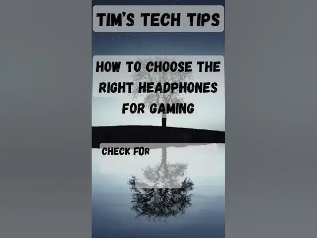 'Video thumbnail for How to choose the right headphones for gaming'