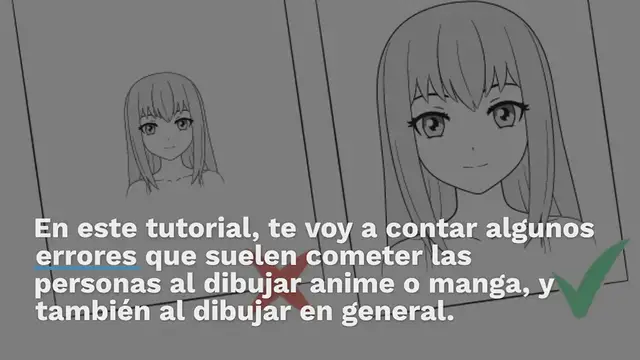 'Video thumbnail for Errores comunes al dibujar anime y manga'