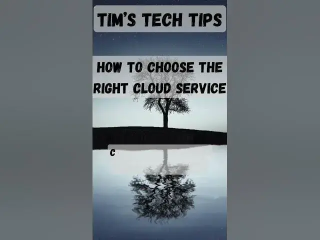 'Video thumbnail for How to choose the right cloud service'